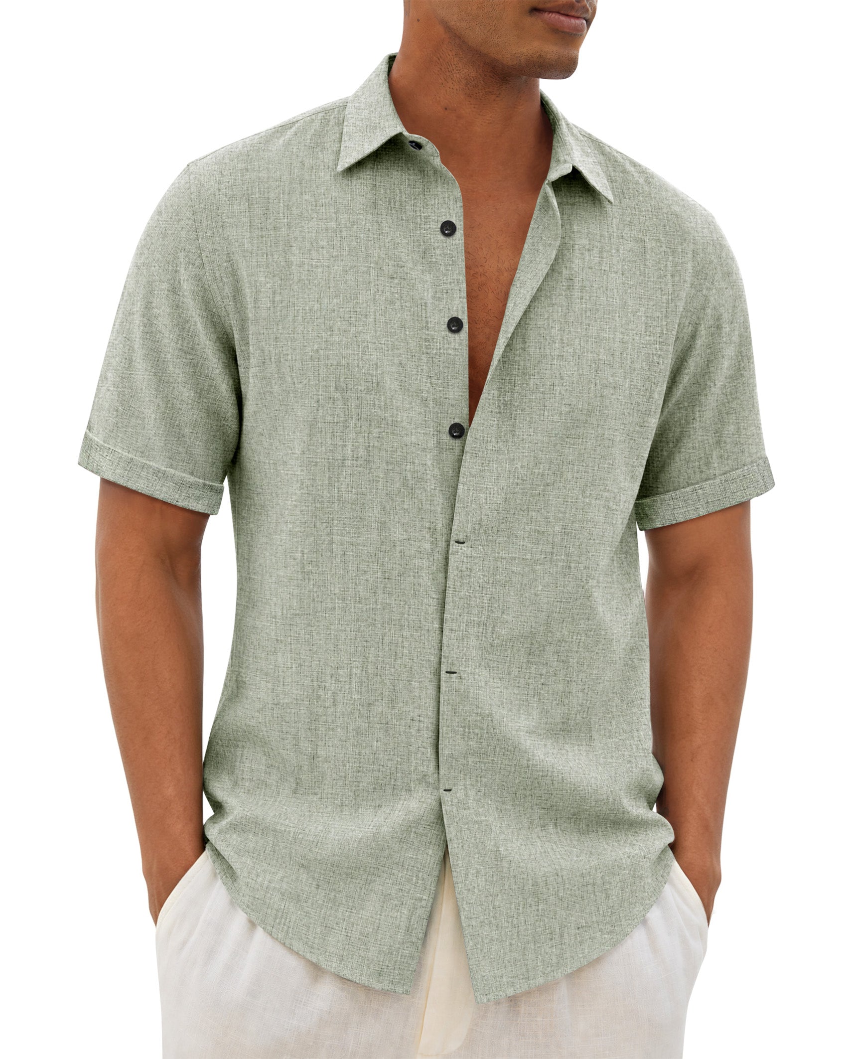 Mens Linen Shirt